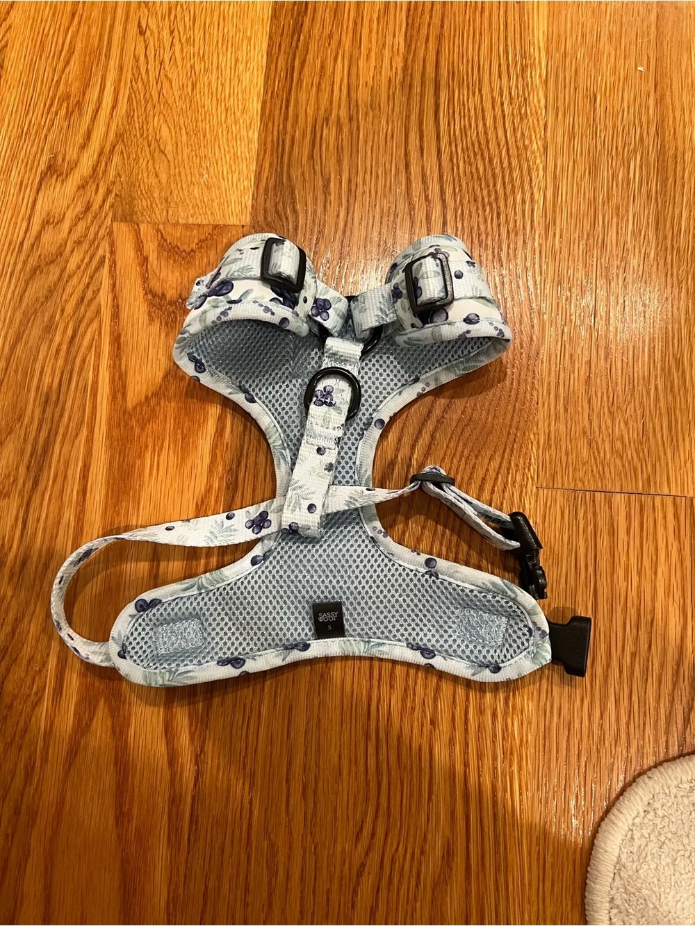 SassyWoof blueberry dog harness